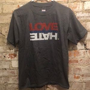 Loves Conquers Hate t-shirt